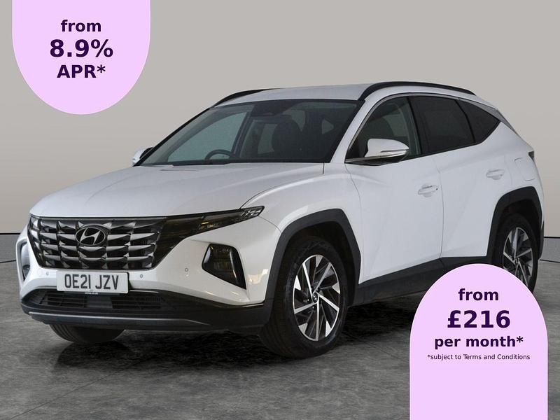 White Used 2021 Hyundai Tucson Premium SUV | £16,034 (Fair price) - Image 1/2