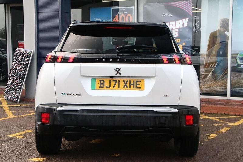 White Used 2021 Peugeot e-2008 GTi SUV | £13,100 (Fair price) - Image 1/4