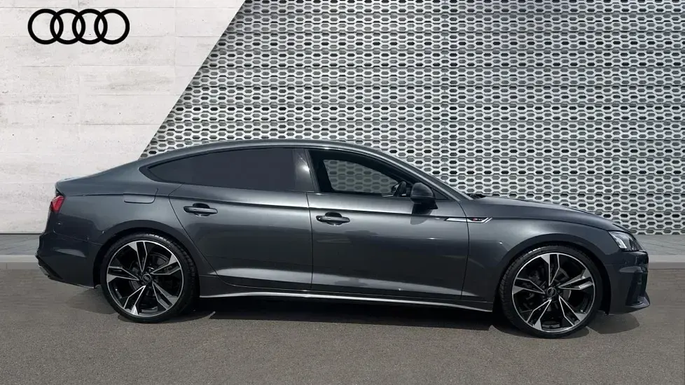 Used Audi A5 Sportback Black Edition 163 HP (119 kW) 2022 Grey Hatchback