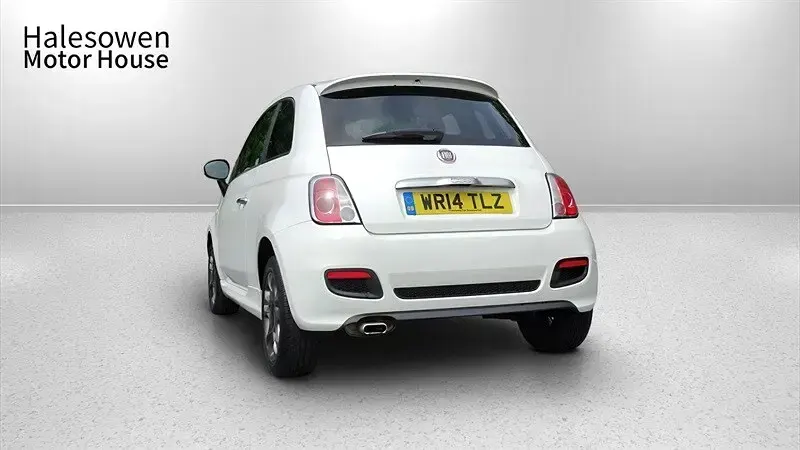 Used Fiat 500 S 69 HP (50 kW) 2014 White Hatchback