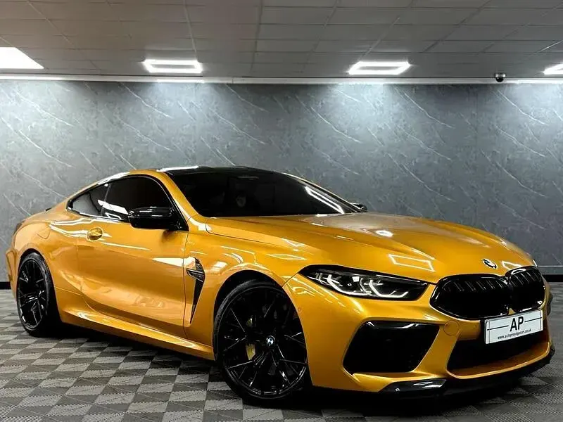 Used BMW M8 Competition Edition 750 HP (551 kW) 2022 Yellow Coupe