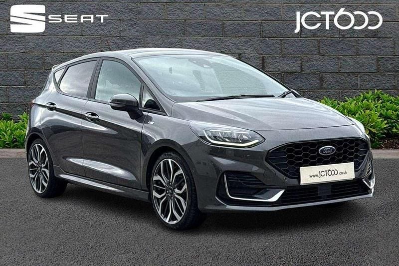 Grey Used 2022 Ford Fiesta ST-Line Hatchback | £15,749 (A bit pricey) - Image 1/4