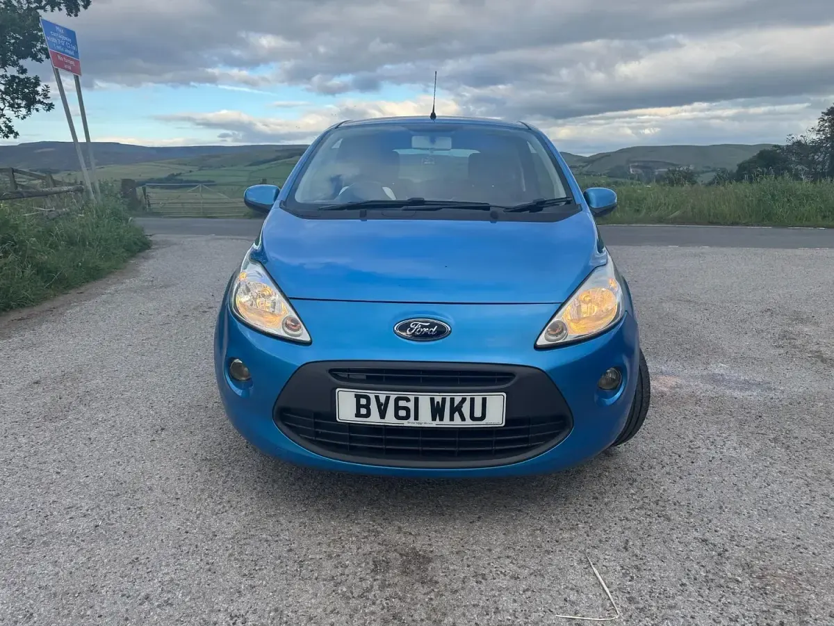 Used Ford Ka Zetec 69 HP (50 kW) 2011 Blue Hatchback
