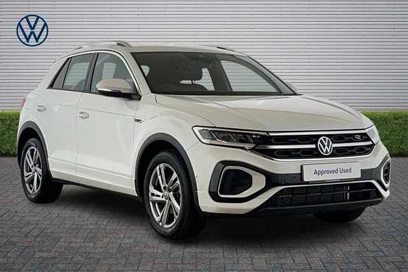 Used VW T-Roc R-line 150 HP (110 kW) 2025 Pure white SUV