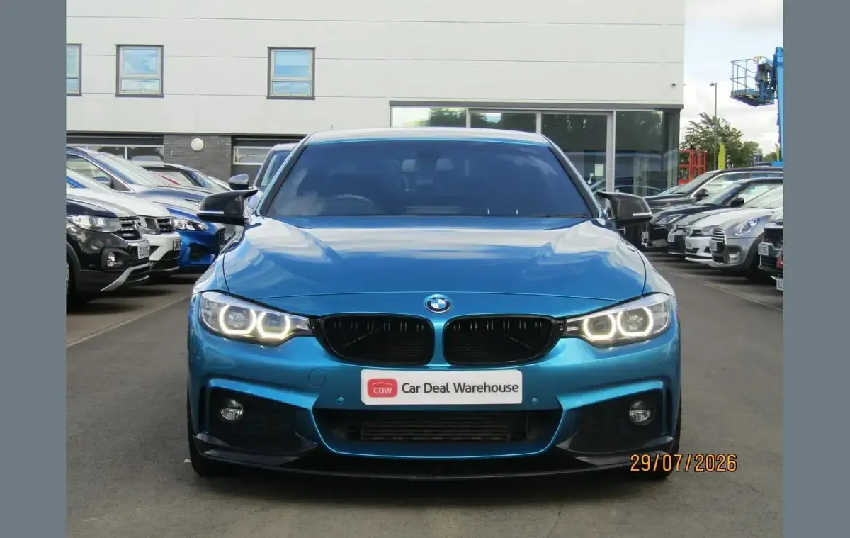 Used BMW 420 M Sport 187 HP (137 kW) 2018 Blue Coupe