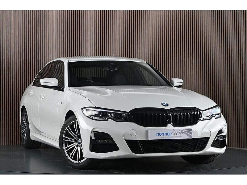 White Used 2021 BMW 320 M Sport Sedan | £23,495 (Fair price) - Image 1/3