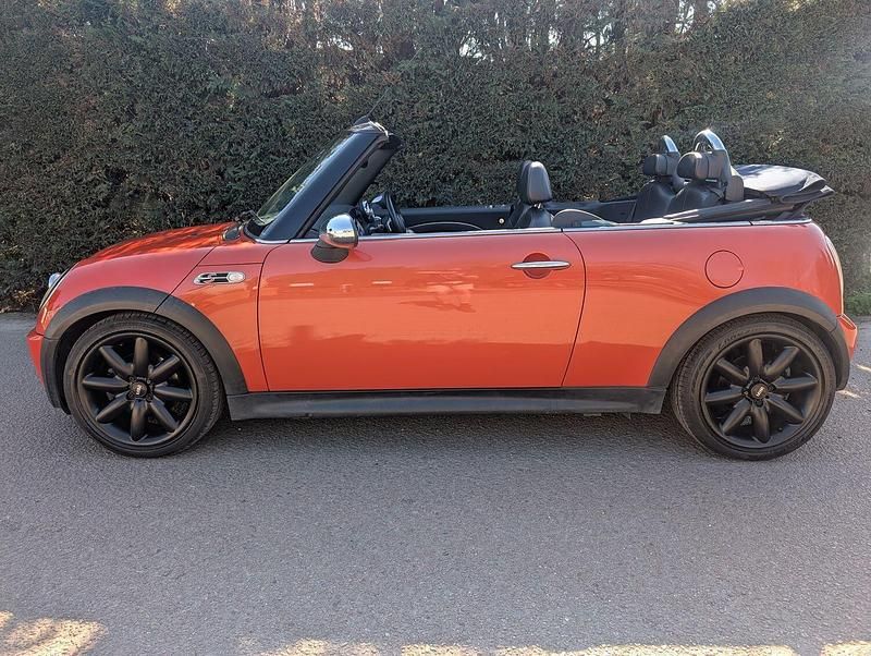 Used Mini Cooper S Cabriolet 2005 Orange Cabriolet