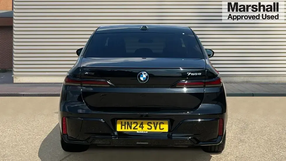 Used BMW 750e M Sport 489 HP (359 kW) 2024 Black Sedan