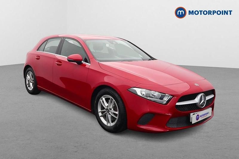 Red Used 2018 Mercedes A180 SE Hatchback | £14,649 (Fair price) - Image 1/4