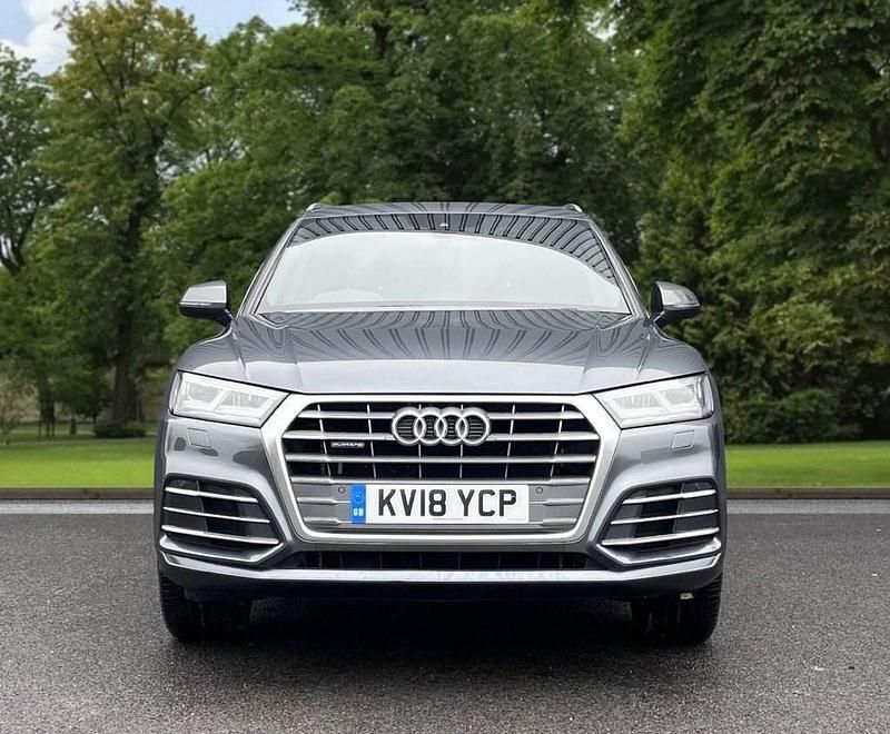 Used Audi Q5 S-Line 190 HP (139 kW) 2018 Grey SUV