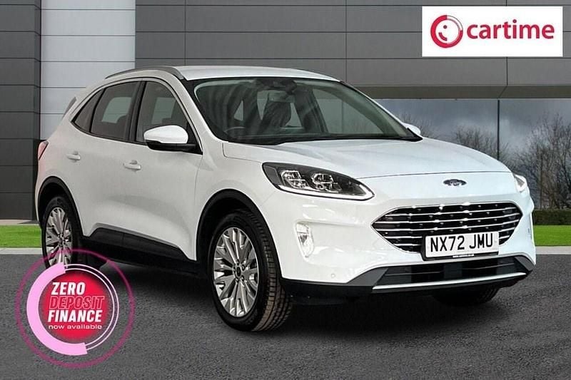 White Used 2022 Ford Kuga Titanium SUV | £14,511 (Super price) - Image 1/3