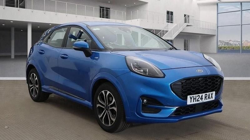 Blue Used 2024 Ford Puma ST-Line Hatchback | £15,999 (Fair price) - Image 1/4
