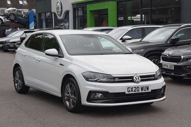 White Used 2020 VW Polo R-line Hatchback | £15,090 (Fair price) - Image 1/4