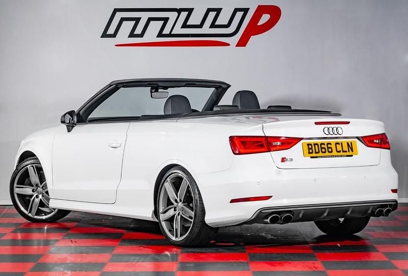Used Audi A3 Cabriolet S-Line 2016 White Cabriolet