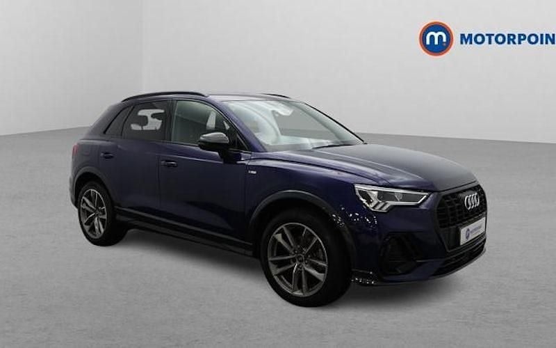 Used Audi Q3 Black Edition 150 HP (110 kW) 2022 Blue SUV