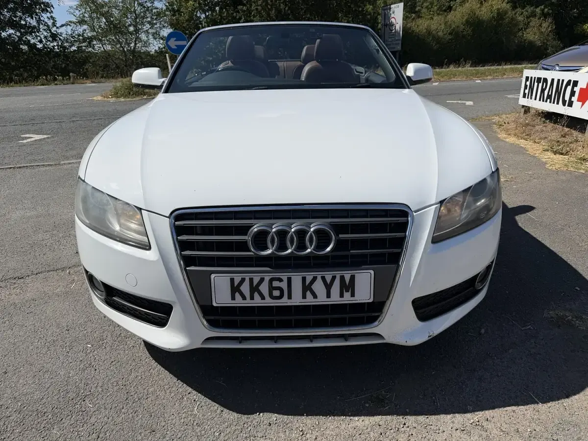 Used Audi A5 Cabriolet 2011 White Cabriolet