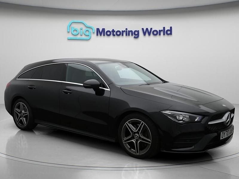 Black Used 2020 Mercedes CLA200 AMG line Estate | £19,500 (Fair price) - Image 1/4