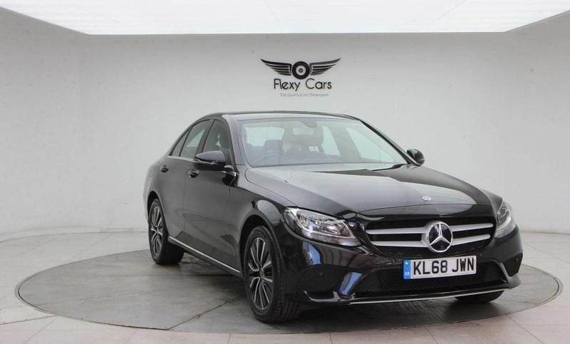 Black Used 2019 Mercedes C200 SE Sedan | £15,189 (Super price) - Image 1/3