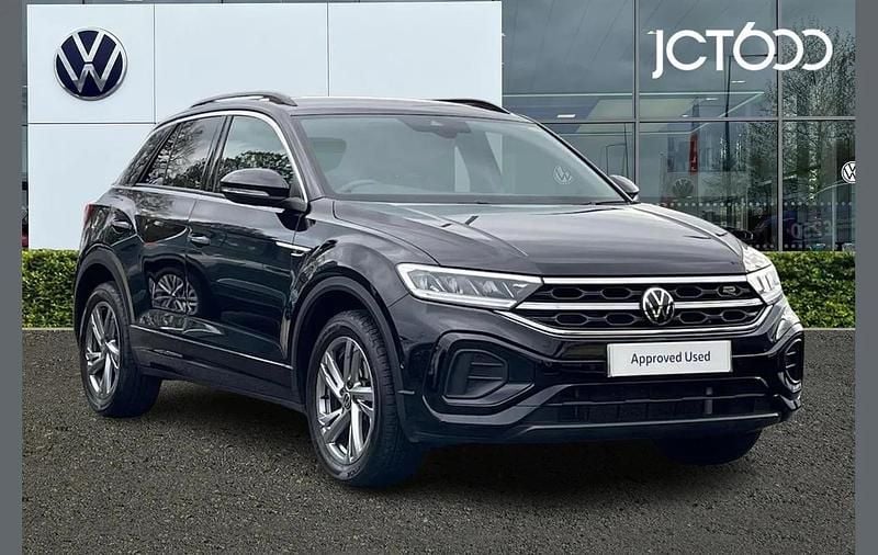Black Used 2023 VW T-Roc R-line SUV | £25,146 (Fair price) - Image 1/4