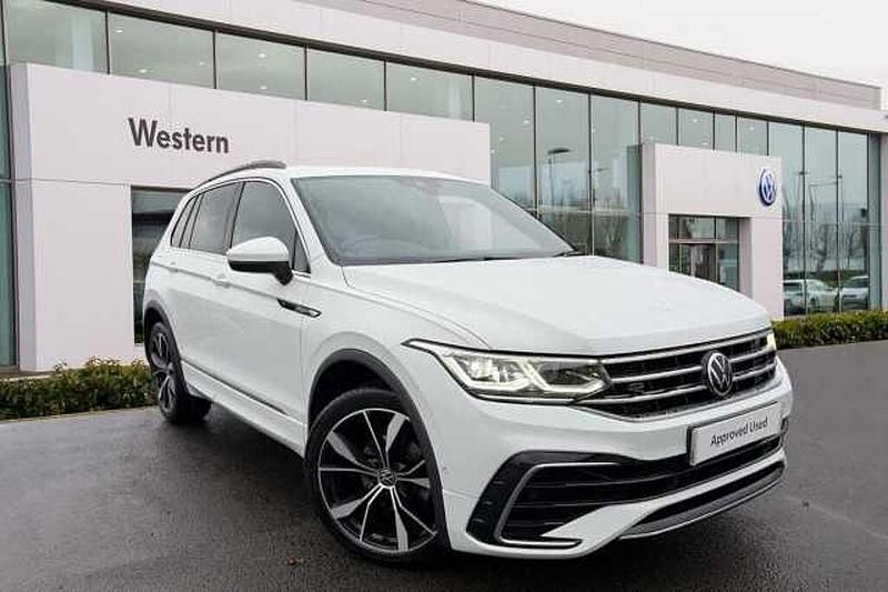 Used VW Tiguan R-line 150 HP (110 kW) 2023 White SUV