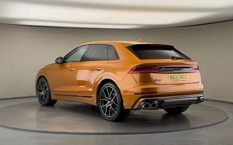 Used Audi SQ8 Black Edition 507 HP (372 kW) 2022 Dragon orange metallic SUV