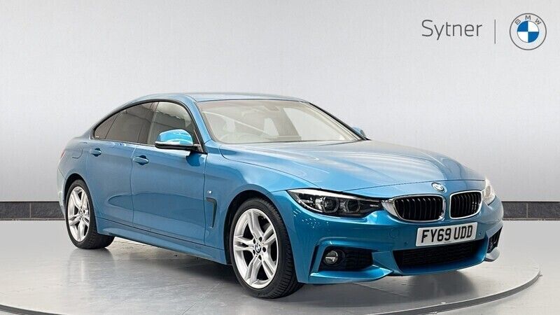 Blue Used 2019 BMW 420 Gran Coupé M Sport Coupe | £21,000 (Fair price) - Image 1/4