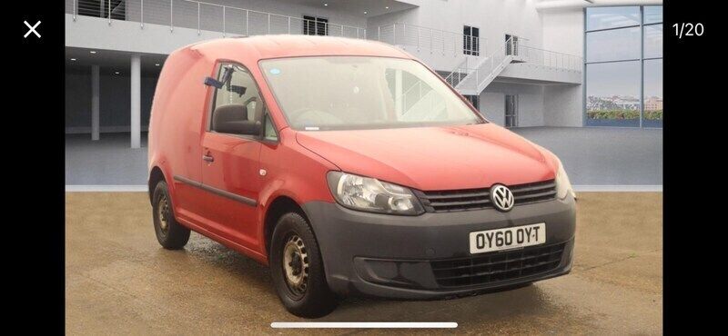 Red Used 2010 VW Caddy MPV | £2,895 (Good price) - Image 1/4