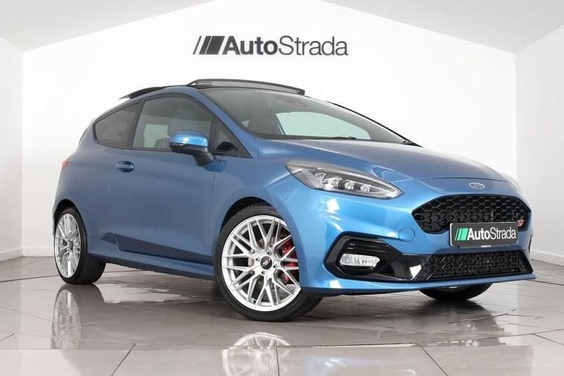 Used Ford Fiesta ST 200 HP (147 kW) 2019 Blue Hatchback