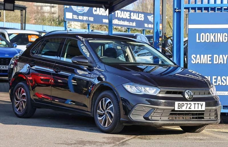 Used VW Polo Life 95 HP (69 kW) 2023 Black Hatchback