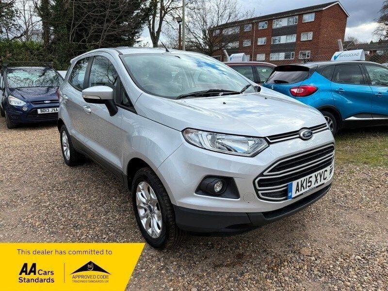 Silver Used 2015 Ford Ecosport Zetec SUV | £3,995 (Fair price) - Image 1/4