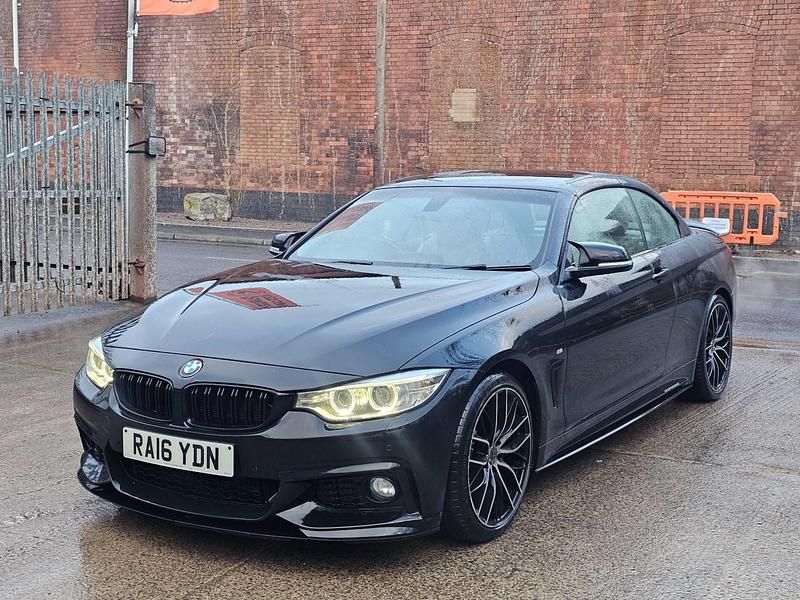 Used BMW 430 Cabriolet M Sport 2016 Black Cabriolet