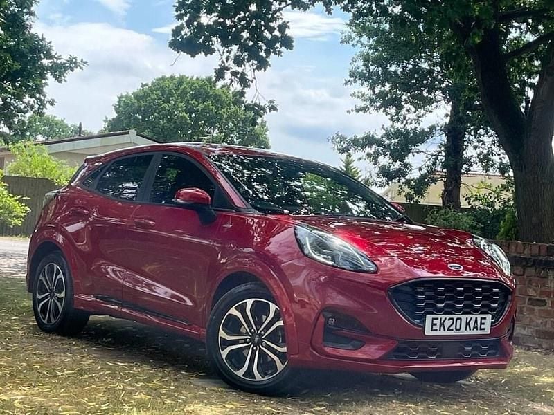 Red Used 2020 Ford Puma ST-Line SUV | £13,995 (Good price) - Image 1/4