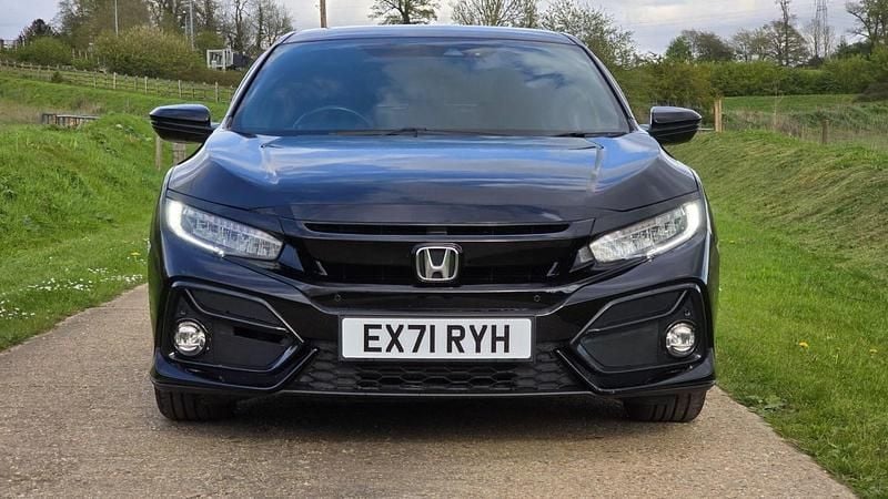 Used Honda Civic SR 126 HP (92 kW) 2021 Black Hatchback