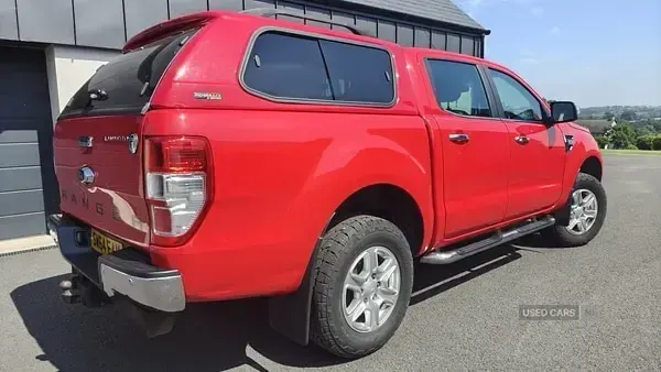 Used Ford Ranger Limited 2014 Red Pickup