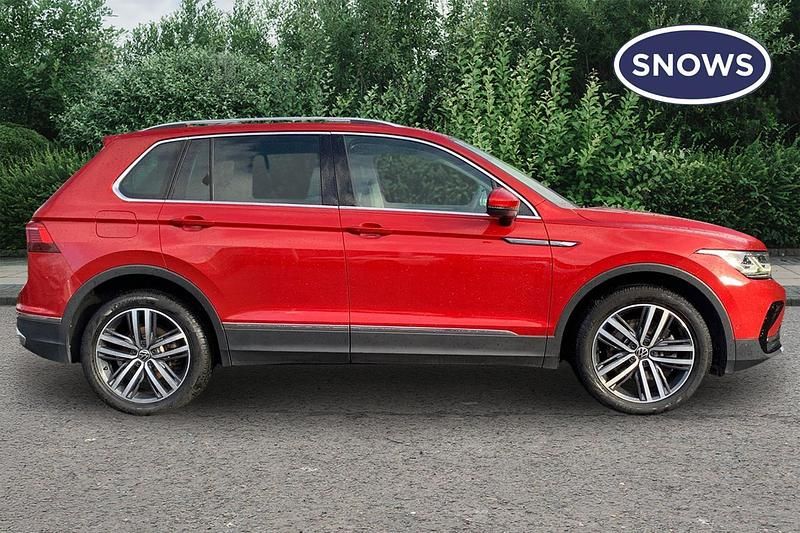 Used VW Tiguan Elegance 190 HP (139 kW) 2021 Red SUV