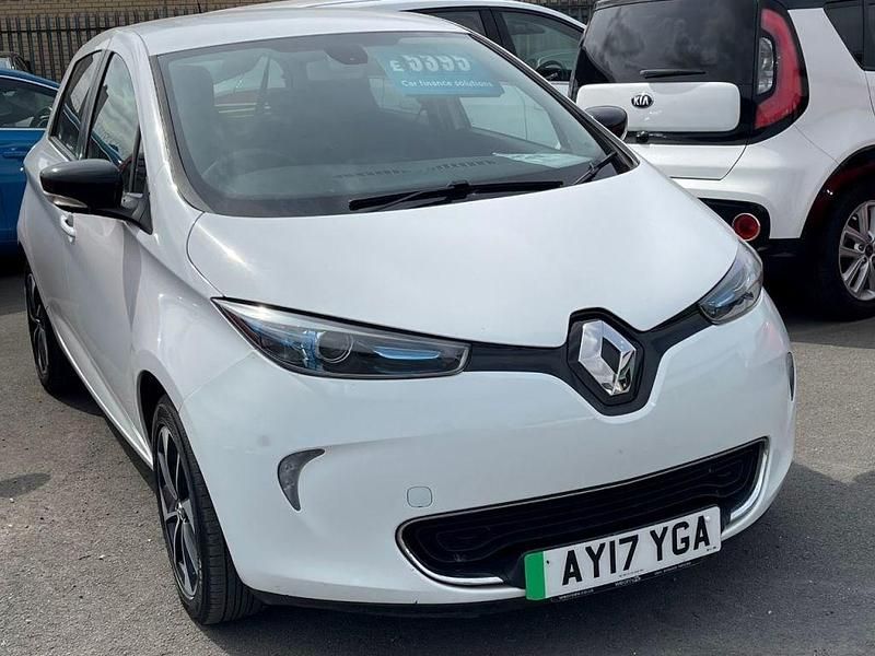 White Used 2017 Renault Zoe Dynamique Hatchback | £5,395 - Image 1/4