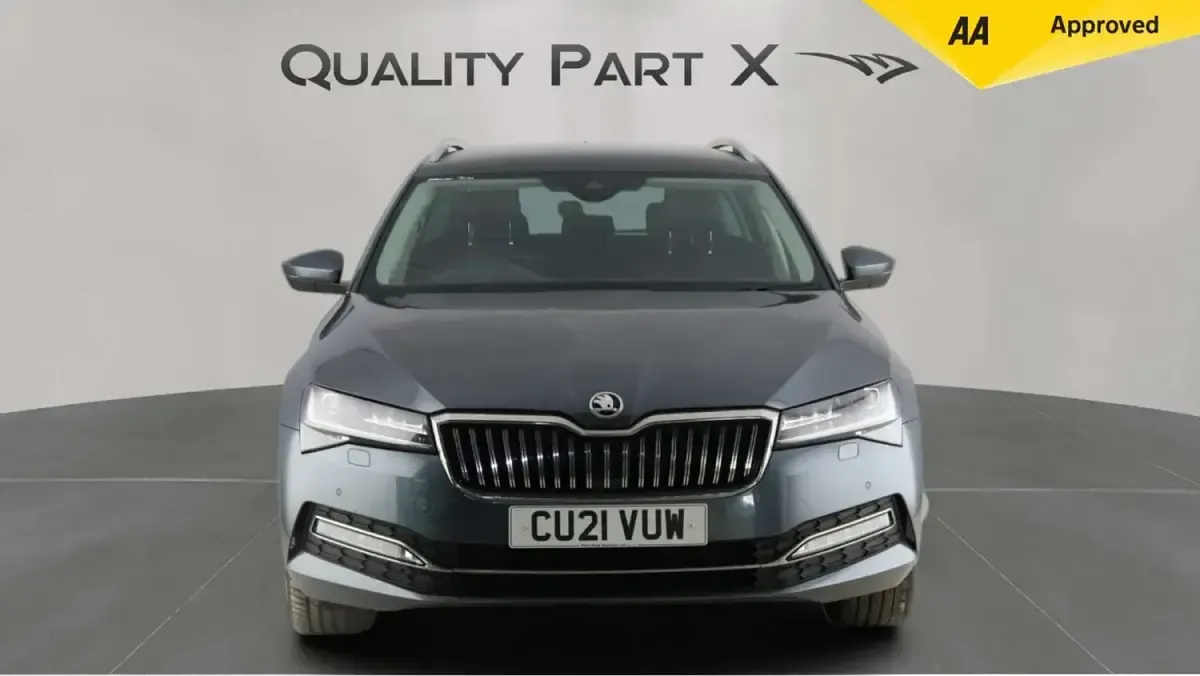 Used Skoda Superb SE L 150 HP (110 kW) 2021 Grey Estate