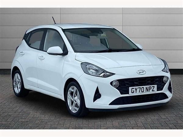 White Used 2020 Hyundai i10 SE Hatchback | £9,395 (Fair price) - Image 1/3