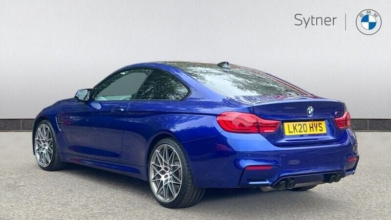 Used BMW M4 Competition Edition 444 HP (326 kW) 2020 Blue Coupe