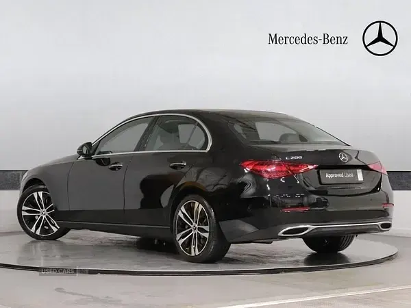 Used Mercedes C200 Exclusive Luxury 2023 Black Sedan