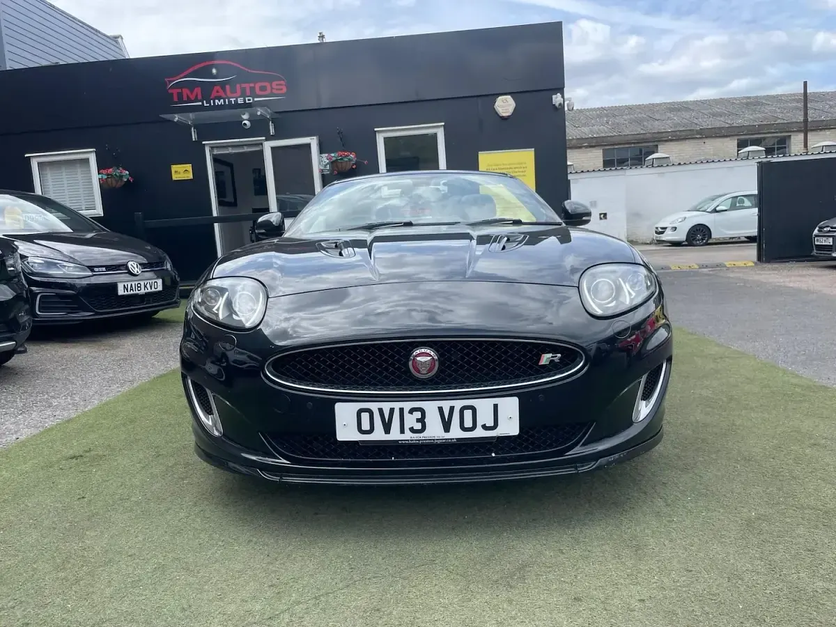 Used Jaguar XKR 510 HP (375 kW) 2013 Black Cabriolet