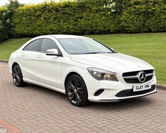 White Used 2017 Mercedes CLA200 Coupe | £8,595 (Fair price) - Image 1/1