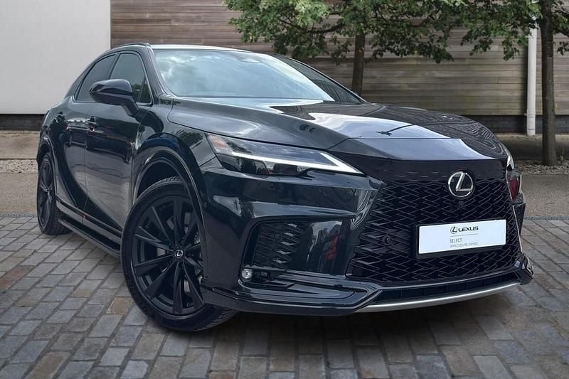Used Lexus RX500h Sport Line 371 HP (272 kW) 2025 Black SUV