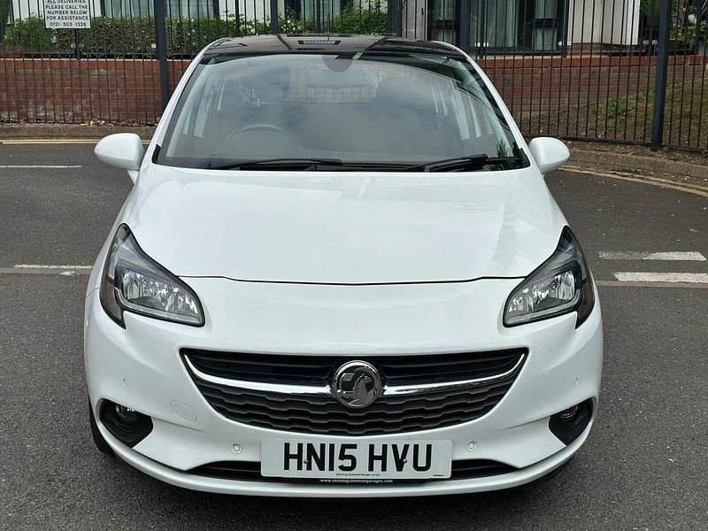 Used Vauxhall Corsa Excite 90 HP (66 kW) 2015 White Hatchback
