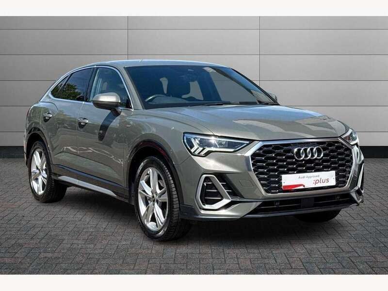 Grey Used 2021 Audi Q3 S-Line SUV | £26,995 (Fair price) - Image 1/4