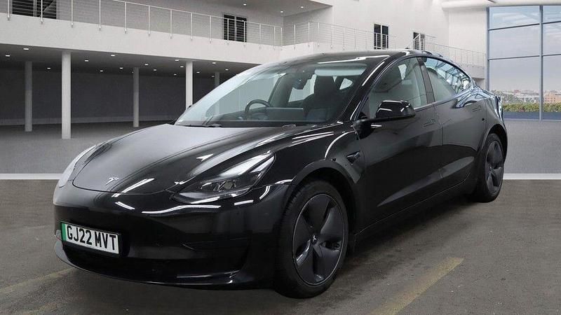Used Tesla Model 3 Standard Range 52 kW (72 HP) 2022 Black Sedan