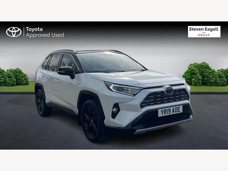 Used Toyota RAV4 2019 White/black SUV