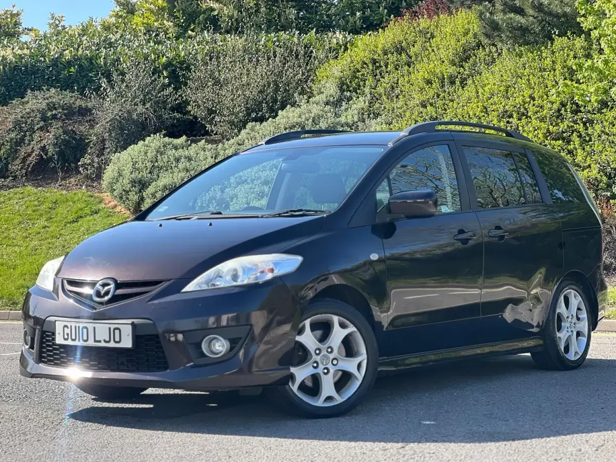 Begagnad Mazda 5 2010 Svart Minibuss