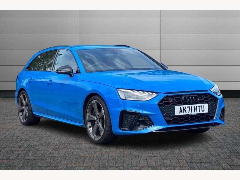 Blue Used 2021 Audi S4 Black Edition Estate | £34,995 (Fair price) - Image 1/4