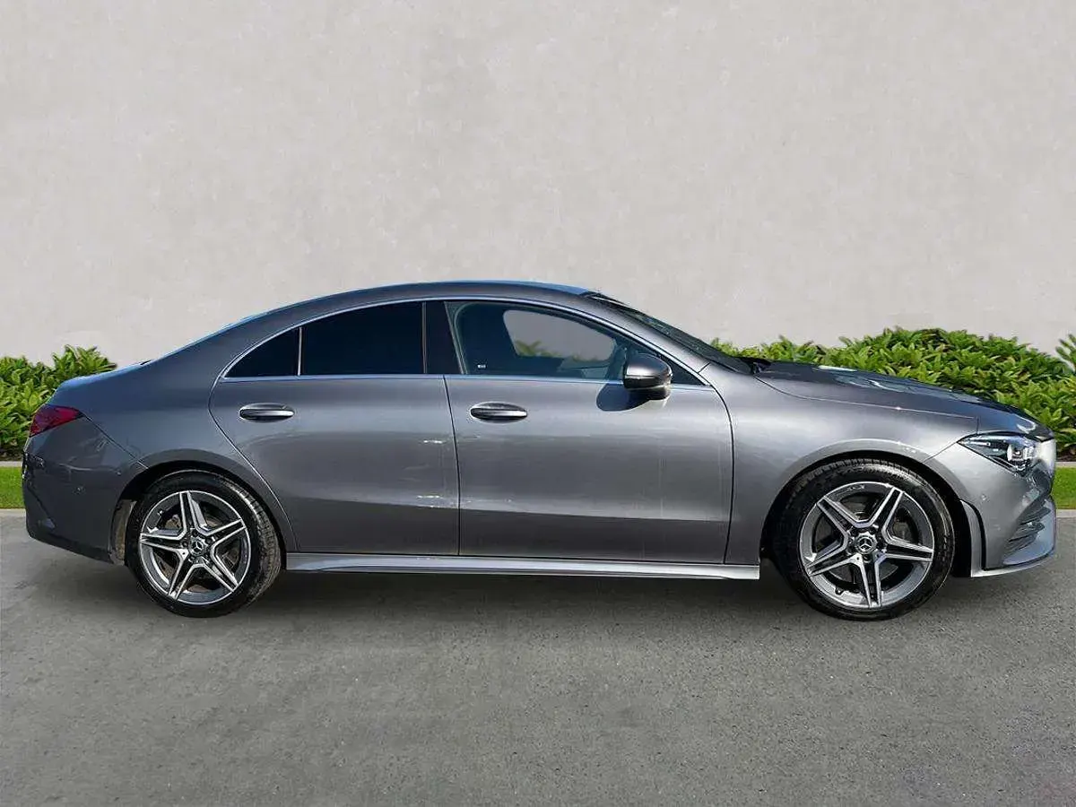 Used Mercedes CLA250 AMG line 224 HP (164 kW) 2022 Grey Coupe
